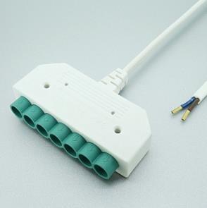 Wholesale Nylon66 24V 10A IP54 LED Connector Distributor 6 Way from china suppliers