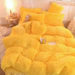 Experience Ultimate Comfort with Customized Logo Mink Velvet Four-Piece Duvet