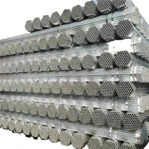 China Construction Pipe Steel Pipe Corrugated Galvanized Round Steel Pipe on sale