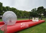 New design giant inflatable human bowling ball game with big zorb ball and race