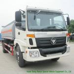 FOTON AUMAN Fuel Delivery Truck With Stainless Steel Tank PTO Fuel Pump 12CBM