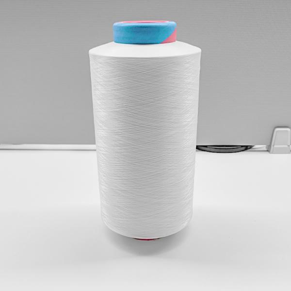 Hot Sale Soft Raw White Black Polyester Yarn for Knitting , China Supplier 200D/96F DTY 100% Polyester Yarn/