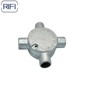 Wholesale 4 Way Electrical Box Fittings BS4568 / BS31 GI Conduit Fittings from china suppliers
