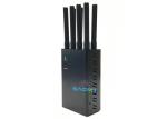 8 Channels High Power 3G 4G Signal Jammer Handheld 2w Power Anti Tracking