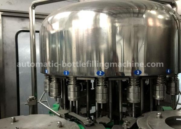 4000 - 6000 BPH Capacity Bottle Filling Machine , Rinsing Filling Capping