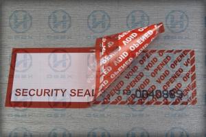 Wholesale Self - Adhesive Security Tamper Seal Tape For Safety Packing Carton from china suppliers