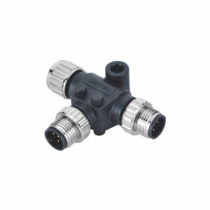 Wholesale M12 NMEA 2000 Tee Connector Female To Male X 2 Shielded O Ring FKM IP67 IP68 from china suppliers