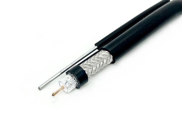 RG11M/ F1160 Messenger 75 Ohm Coaxial Cable with Galvanized Steel Self