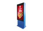 55 Inch Floor Standing Outdoor LCD Screen Advertising Digital Signage With Air