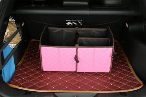Wholesale Waterproof Car Additional Accessories Pu Leather Collapsible Trunk Organizer from china suppliers