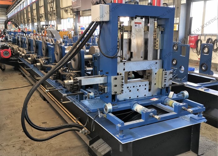 380V CZ Purlin Roll Forming Machine 50hz Steel Structure Purlin Roll Former