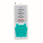 Portable Outdoor Wireless Radio System DC3V Battery Powered FM Plastic ABS