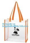 Promo PVC Plastic Shopping Handle Bag, Handling clear pvc blanket bags, handle