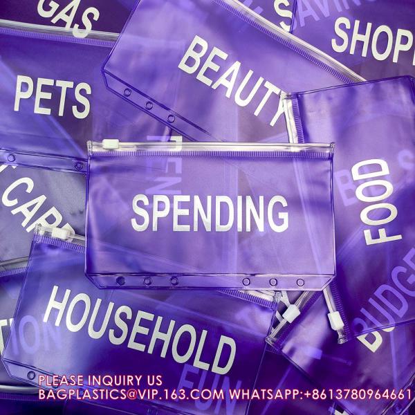 Budget Organizer Cash With Zipper Envelopes, purse Money Saving Challenge Binder, A5 Money Saving Budget Binder