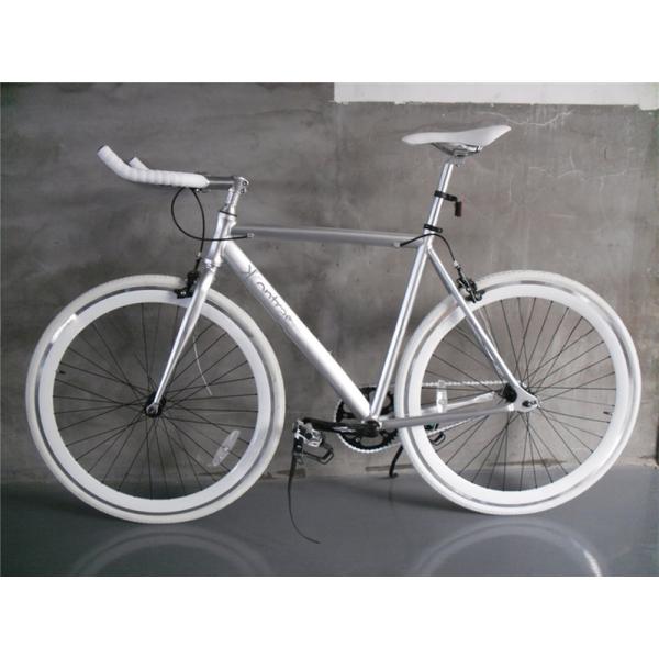 Lasco Crank Set Silver Color Single Speed Bullbar Aluminum Alloy Frame Vintage Fixie Fixed Gear Bike Bicycle