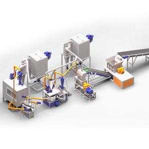 Wholesale 200-1000kg/h Separation Rate Solar Panel Recycling Machine for PV Panel Recycle Plant from china suppliers