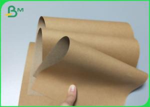 Wholesale 80G 90G Craft Linerboard For Box and Carton Yellow Brown Wood Pulp from china suppliers