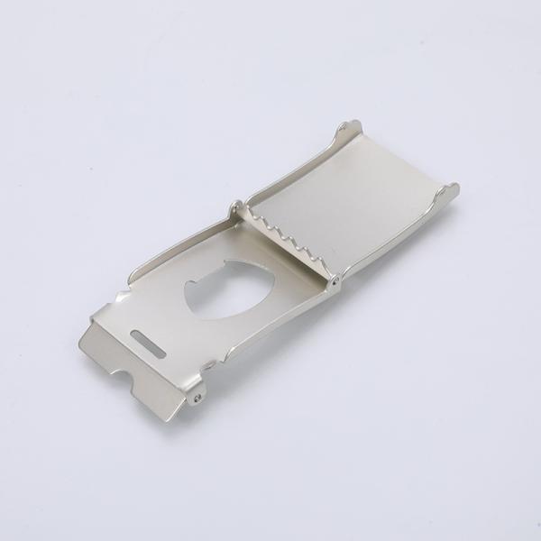 62*40mm higlt quality Metal Flip Top Canvas Belt Buckle for man