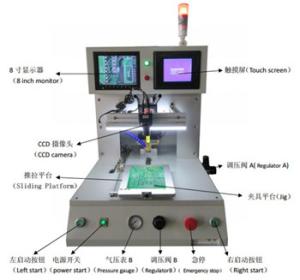 Wholesale Floating Thermode Soldering Hot Bar Soldering Machine With CE ISO Certification from china suppliers