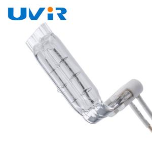 Wholesale 150-6000w Quartz Glass 3d Shape L Type White Coating Infrared Lamp from china suppliers