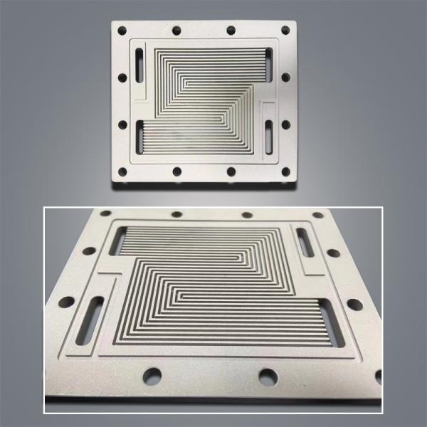 Chemical etching Metallic bipolar plate manufacturing service for fuel cells and electrolysers.