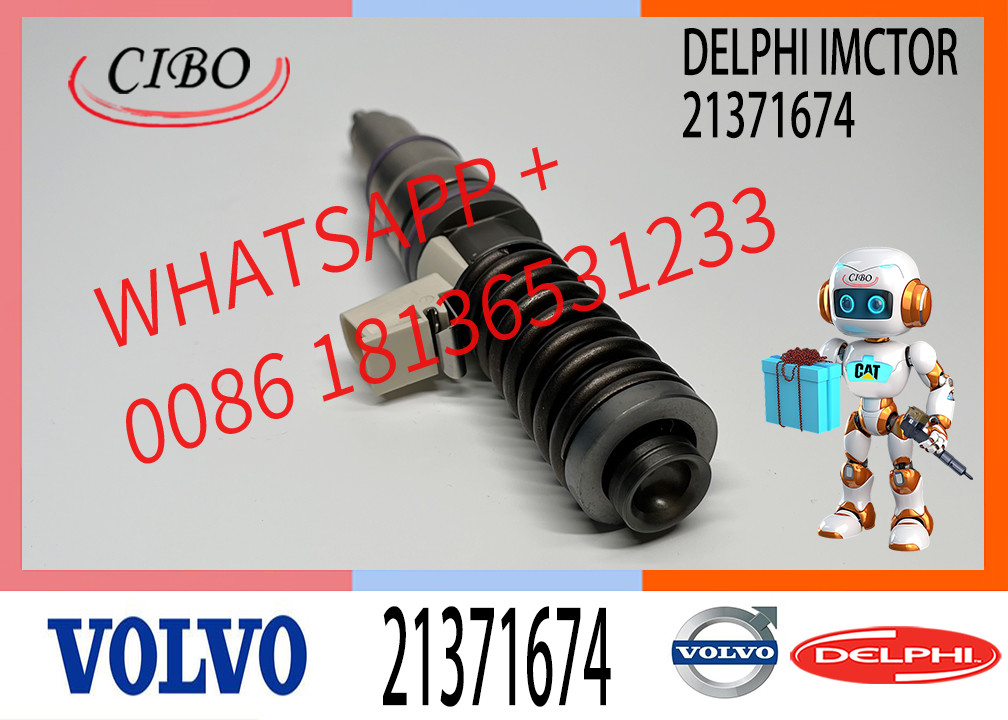 Reman Fuel Injector BEBE4D24003 BEBE4D24103 21371674 21340613 85003265 for VOL-VO FH12 12.8L D13A FH12 MD13 Engine