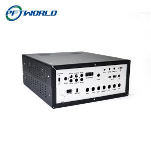 Wholesale Black Anodized Aluminum Parts Laser Cut Porous With Heat Dissipation Function On The Side from china suppliers