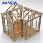 Prefabricated Gable Roof Sunroom Environment Friendly Design