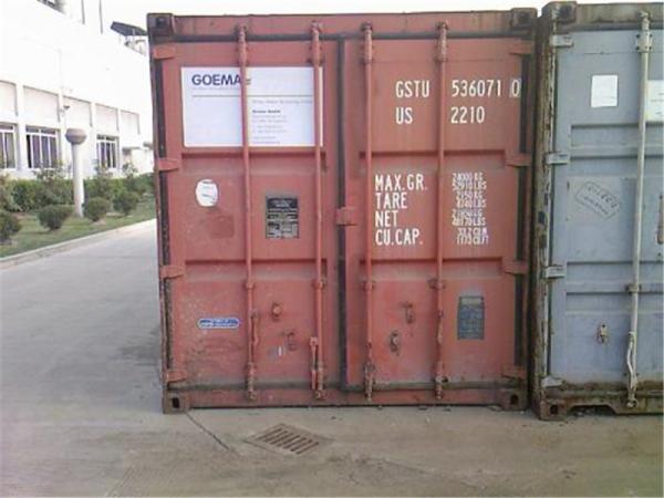 Steel Dry 20 Foot Side Opening Container Various Colors 5.90m Length 2.39m