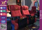 Cinema Theatre Furniture Lounge Back Folding Up Chairs With Spring Seat