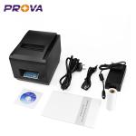 Space Saving Direct Thermal Barcode Printer , 80mm Portable Mini Thermal Printer