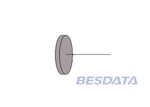 Wholesale 8 / 10mm Sintered Silver Silver Chloride Electrodes Low Offset Voltage DES100 from china suppliers