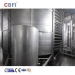 Double Spiral Industrial Flash Freezer Dumpling Pizza Fast Freezing Asparagus
