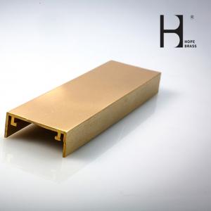 Wholesale C38500 Commonly Used Copper Doors And Windows Extrude Profile from china suppliers