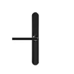 Intelligent Aluminium Door Lock , Black Aluminum Alloy Hotel Key Card Lock
