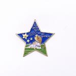 cowboy hat dye color Metal Lapel Pins size customized for Collectible