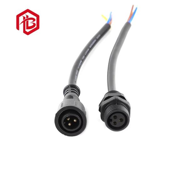 Bett M19 12A Outdoor IP68 Waterproof Cable Wire Plug Male Female Panel Mount
