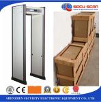 6 12 18 Zones Adjustment Metal Detector Door With Sound And Light Alarm