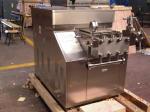 Industrial Electric Two Stage Gear Box Milk Homogenizer Machine 3000L/H 22 KW