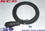 LSZH Black Armored Fiber Optic Patch Cable TPU RRU Ericsson PE Made