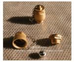 Drain Ball Valve BRASS Body NPT Cover Stainless Steel Float Ball DN32 DN40 Model