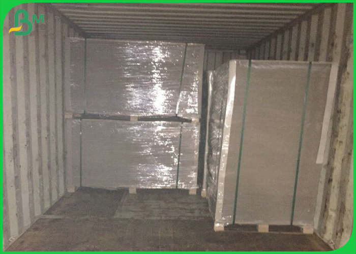 70*100cm Hard Stiffness 1.3mm 1.35mm 1.5mm Grey Carton Sheet For Packing Boxes