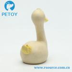 Swan Soft rubber latex Funny Chew Play squeaky Toys for Pets
