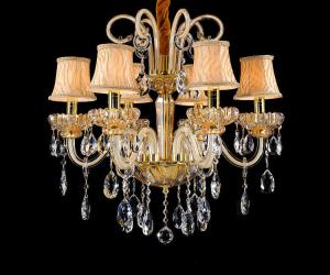 Wholesale Interesting crystal chandeliers with Lampshade For Home Lighting (WH-CY-107) from china suppliers