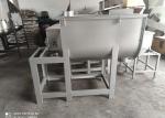 Ribbon Industrial Powder Mixer , SS304 Dry Powder Blending Equipment