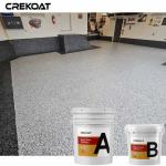 Durable Epoxy Flake Floor Coating For Hospitals Airplane Hangars