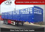 Carbon Steel 3 Axles Livestock 60T Side Wall Trailer