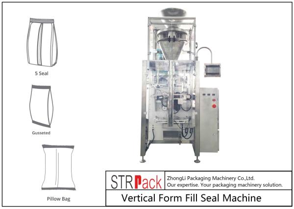 Flour Powder Bag Packing Machine Flat Bottom Bag With Powder Filling Machine 16