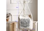 Utility Womens Canvas Bags , Foldable Shoulder Handbags Water Resistant