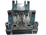 Two Row Cavity Stamped Sheet Metal Parts, Progressive Stamping Process 2mm